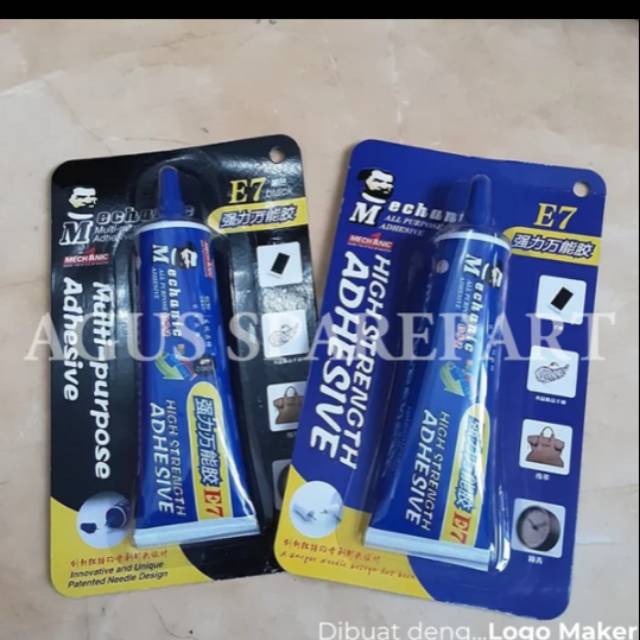 

LEM TOUCHSCREEN SUPER LENGKET MECHANIC E7 50ML HITAM DAN BENING