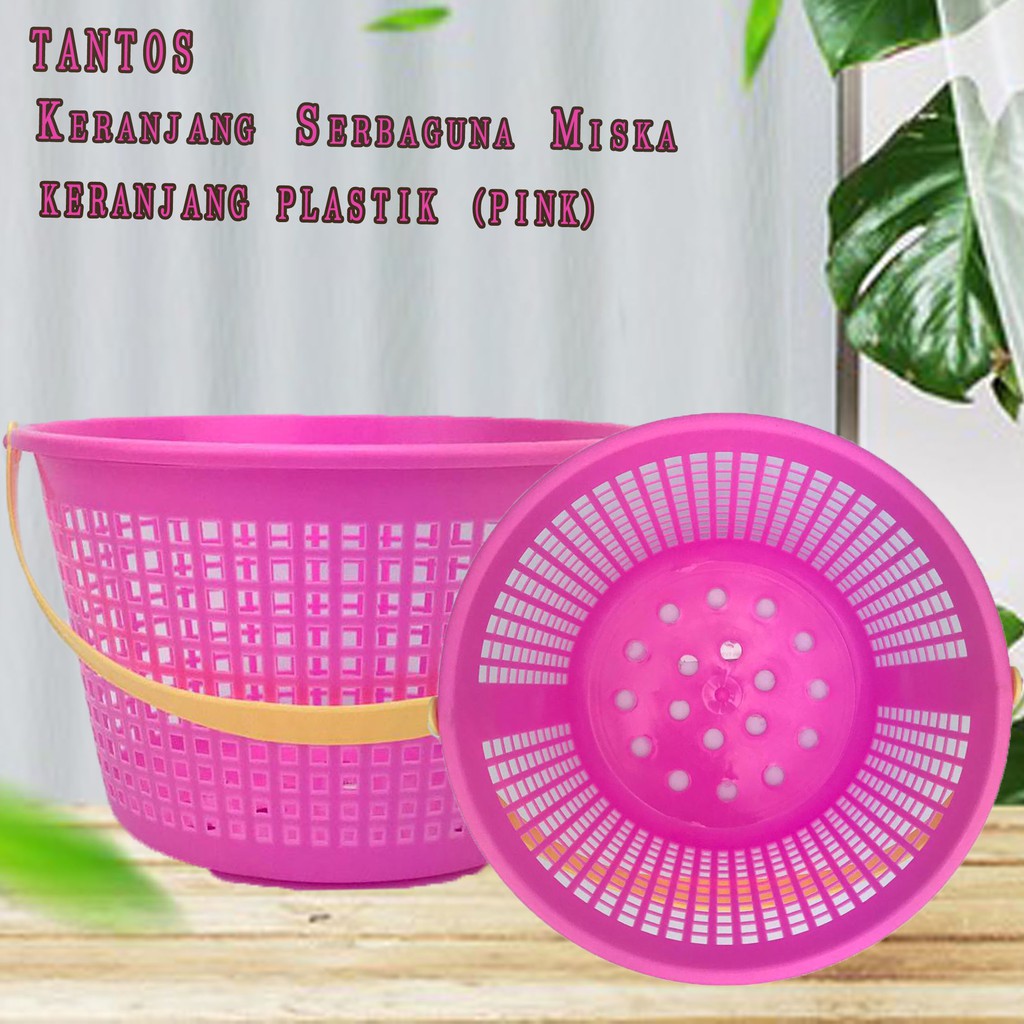 Tantos / Keranjang Serbaguna Miska / 5542 Pink