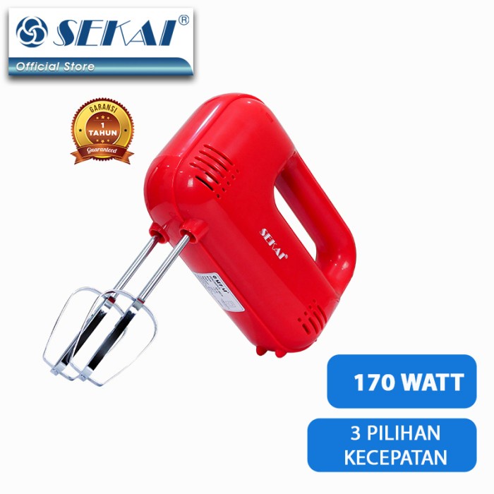 SEKAI Hand Mixer MX680H Mixer Tangan 170W MX 680H