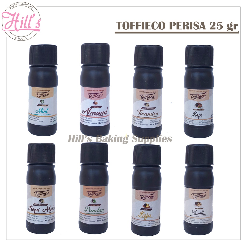 

PERISA TOFFIECO FLAVOUR 25 gr / PERASA KOPI PANDAN TIRAMISU KOPI MOKA KEJU VANILA MINT ALMOND TOFIECO TOFICO TOFIKO FLAVOR 25 ml LIQUID