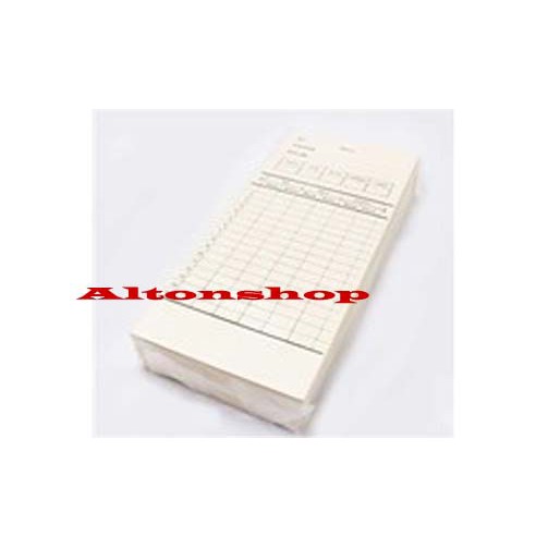 

KARTU ABSEN PUTIH POLOS