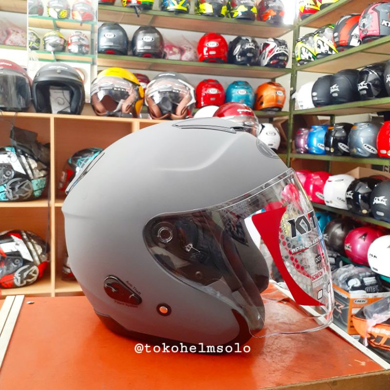 KYT Kyoto Gorilla Grey Doff