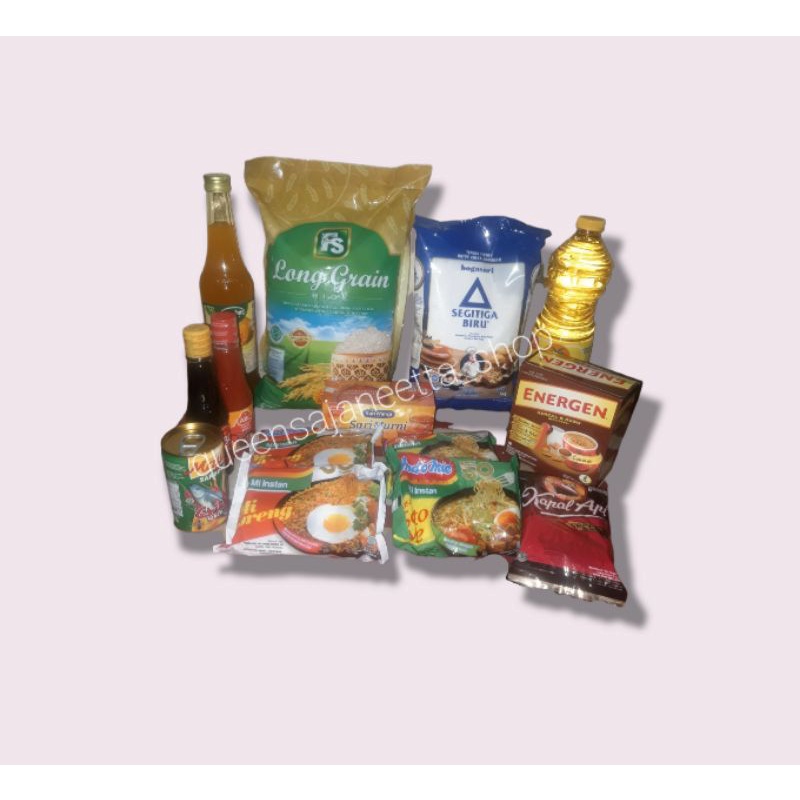 

Paket sembako hemat