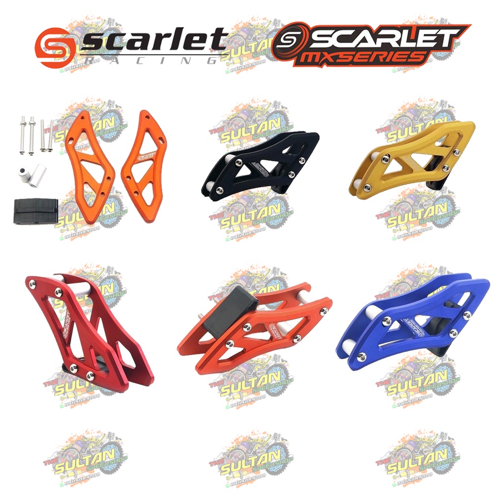 STABILISER RANTAI TENSIONER RANTAI TAHANAN RANTAI CNC CRF 150 L / KLX SCARLET RACING