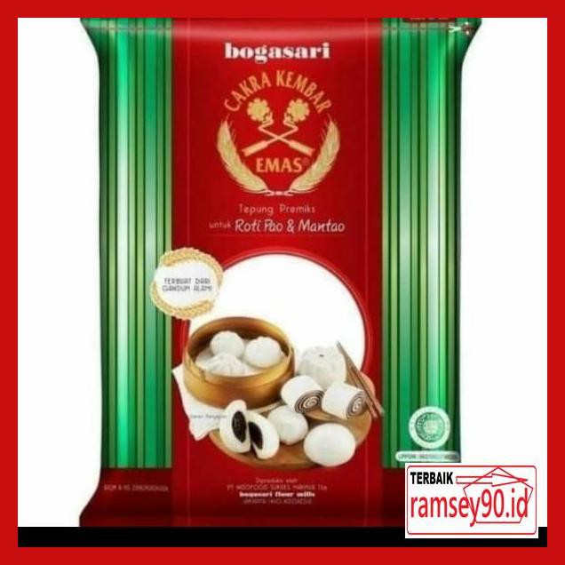

Rytdhy- Tepung Terigu Cakra Kembar Emas Untuk Roti Dan Pao 5 Kg 7Utu7T-