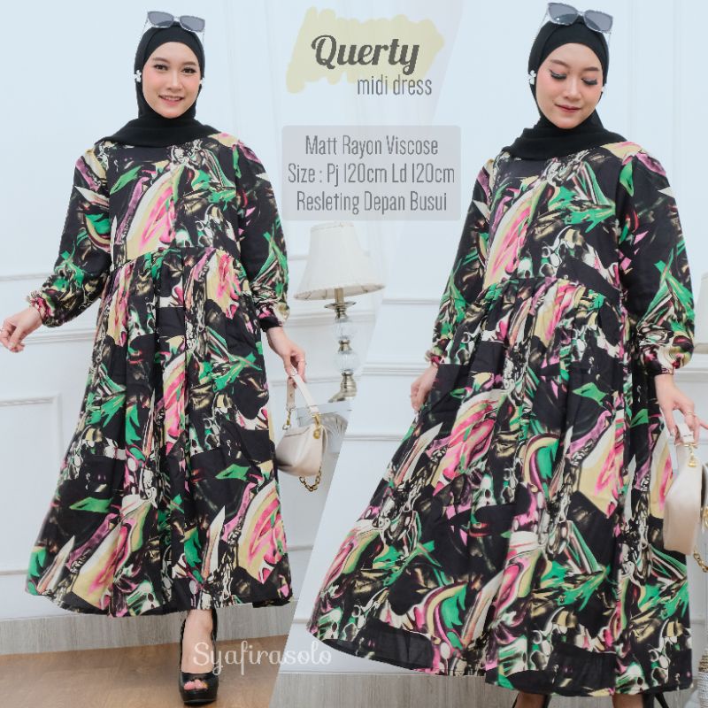 PROMO MIDI DRESS MOTIF RAYON JUMBO LD 120