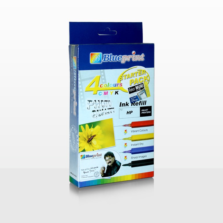 TINTA SUNTIK REFILL BLUEPRINT 40ML FOR HP STARTERPACK BP-4SPHP