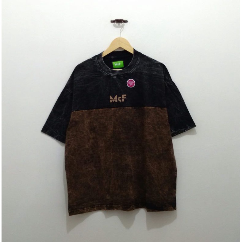 Kaos Baju Tshirt Tie Dye Mcf supply Logo Classic Original Oversize
