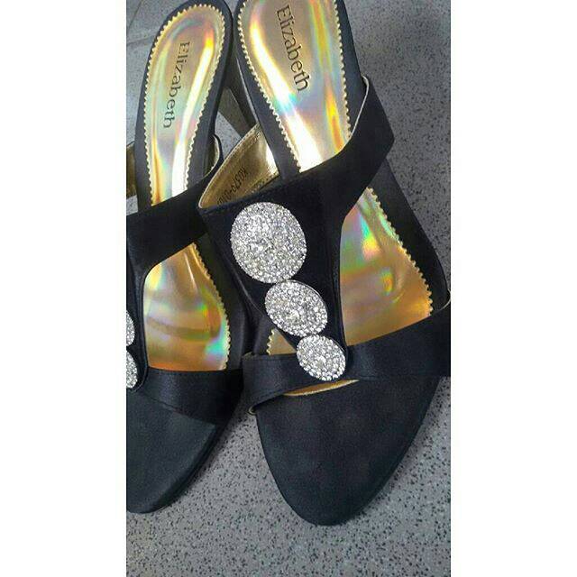 Sandal pesta bekas second preloved Elizabeth