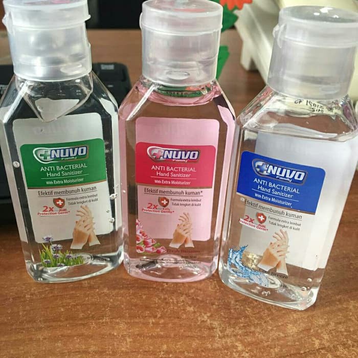 Nuvo Anti Bacterial Hand Sanitizer Botol