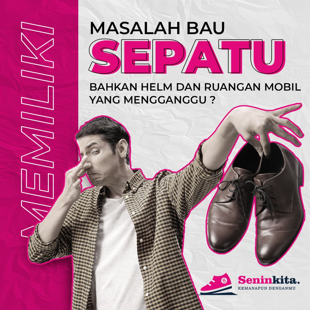Pembersih Parfum Sepatu Helm Anti Bau & Bakteri Pengharum Pewangi Perawatan Sepatu Helm {Seninkita.}-1