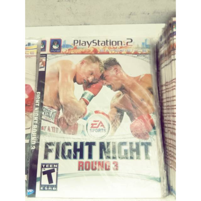 Kaset Ps2 Game  Fight Night Round 3