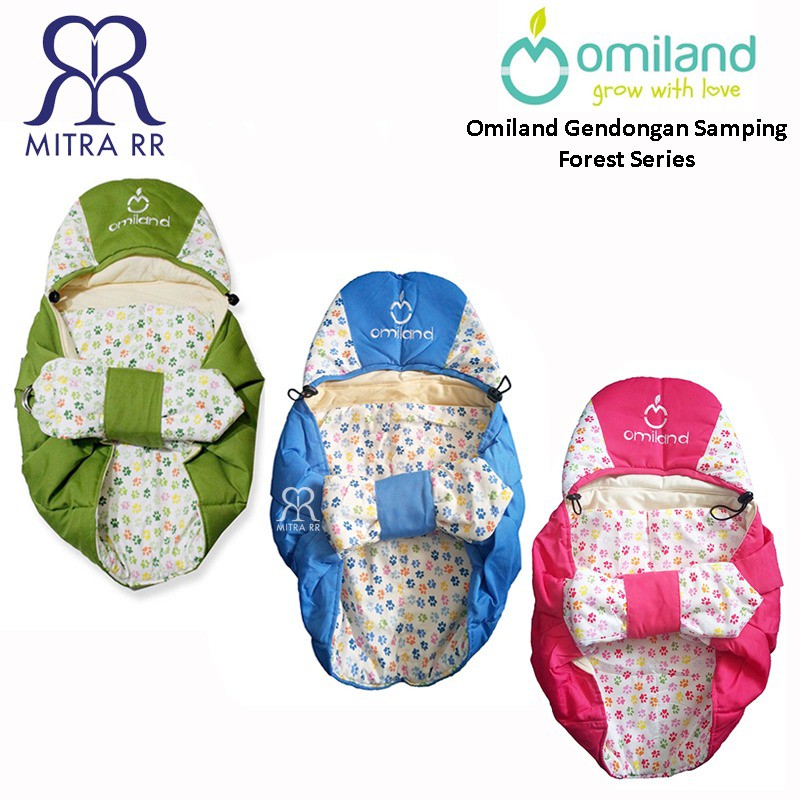 Omiland Gendongan Samping Bayi + Blanket Forest Series / Gendongan Bayi Omiland OBG 2208