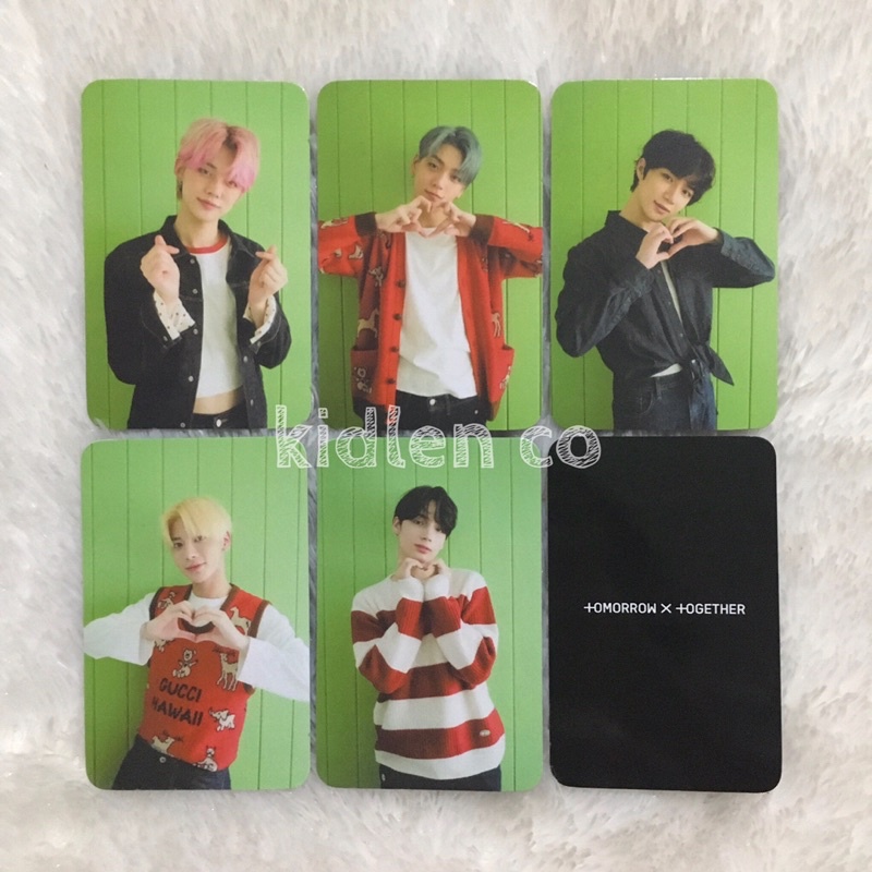 [MIN 3] BLUE HOUR ♡ txt unofficial premium photocard 310 gsm 2 sisi ♡ r vr ar broadcast pineapple selca ♡ Yeonjun Soobin Beomgyu Taehyun Hueningkai