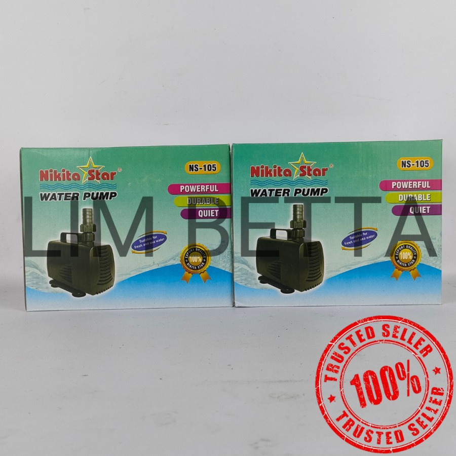WATER PUMP NIKITA STAR NS 105 / MESIN POMPA AQURIUM