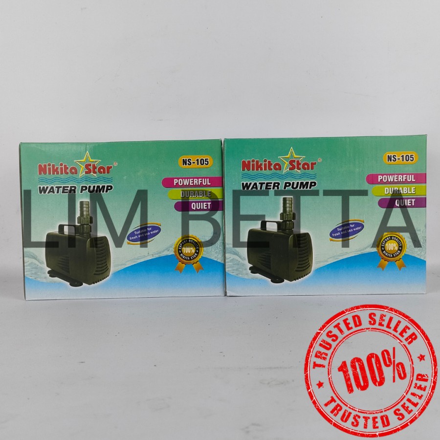 WATER PUMP NIKITA STAR NS 105 / MESIN POMPA AQURIUM