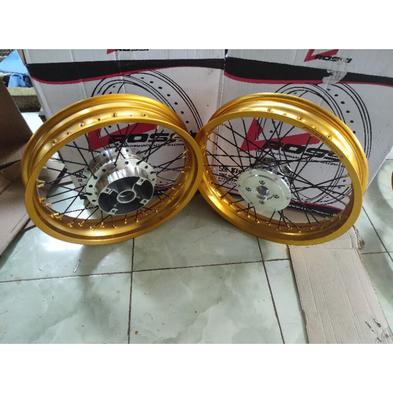 velg paketan Megapro old /new tapak lebar 215/250 ring 17
