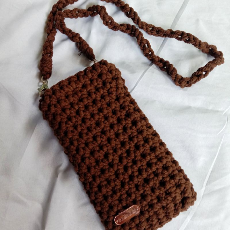 Lala Phone Bag Macrame/ Tas Hp/ Tas Selempang.