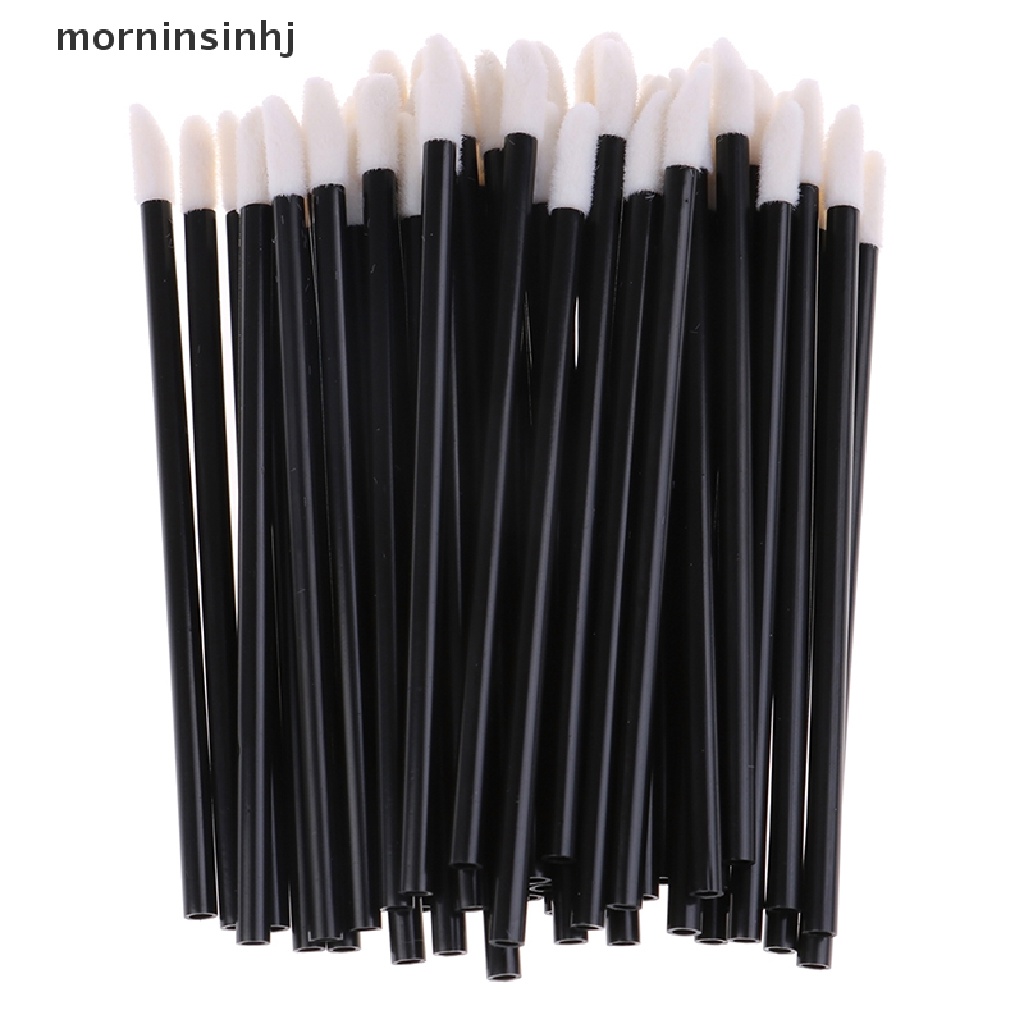 Mornin 100pcs Brush Aplikator Lip Gloss Sekali Pakai