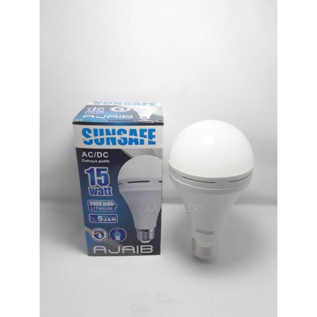 Sunsafe Ajaib Lampu LED Emergency 9 - 30 Watt