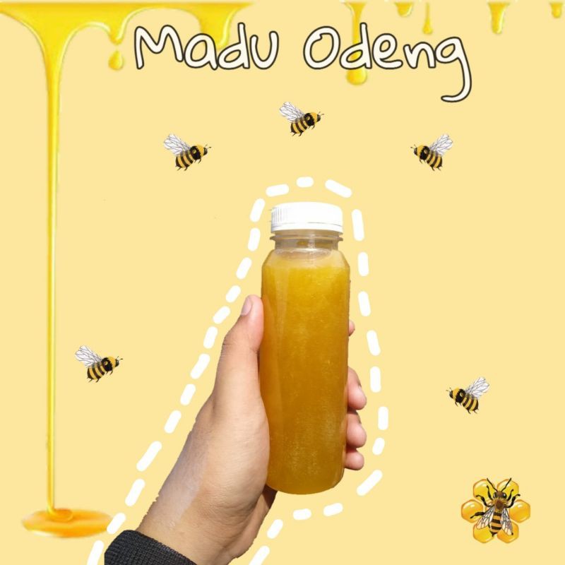 

Madu Odeng Asli Hutan- Madu Manis Murni 100% ASLI 250ml / 350gr