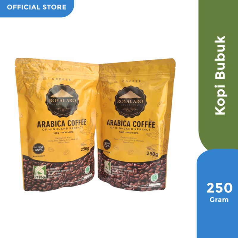 

Royal Aro Kopi Bubuk 250 Gr | Kopi Bubuk