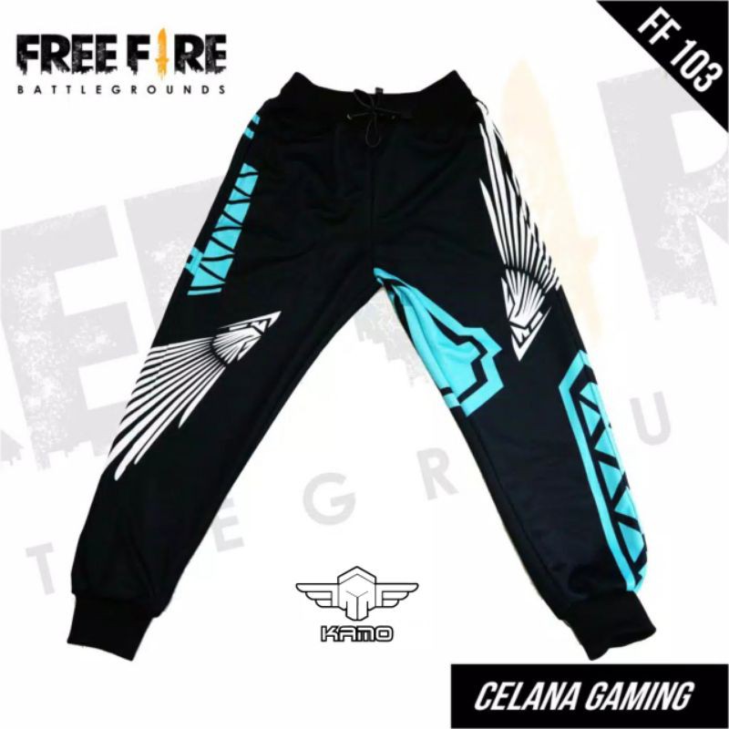 Celana ff Bnl Free Fire Gaming Pria Anak dan Dewasa FF103