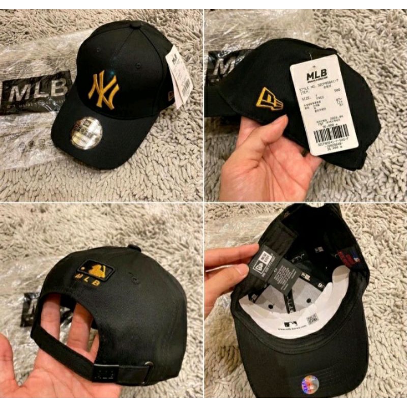 Topi MLB New York Yankees Black Gold