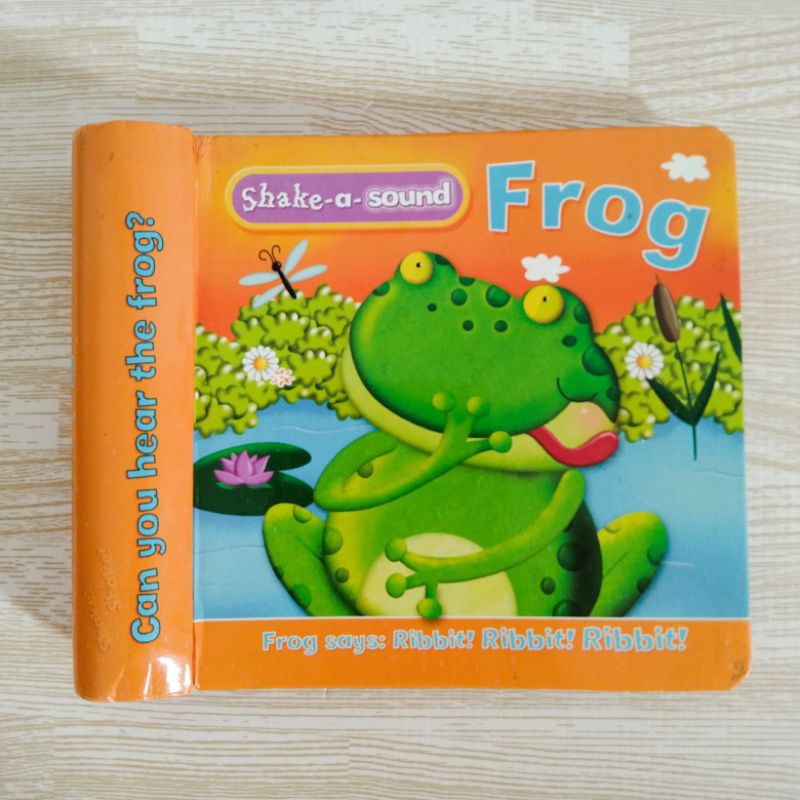 PRELOVED BUKU ANAK SHAKE A SOUND FROG