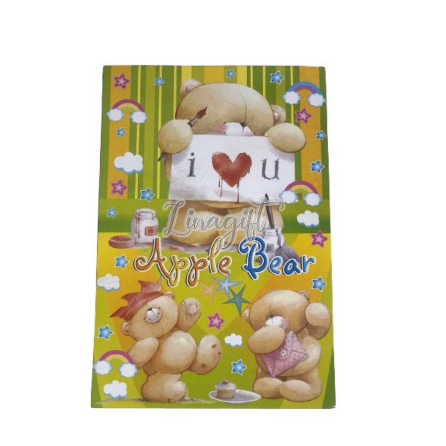 ( 1 BUKU ) OBRAL TERMURAH BUKU NOTES A5 MOTIF ANAK ANAK MY LADY / WINNIE THE POOH KWARTO A5 KERTAS MOTIF / BOOK NOTES CHILDREN