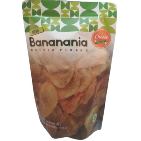 

Bananania – Keripik Pisang Rasa Keju – 125gr