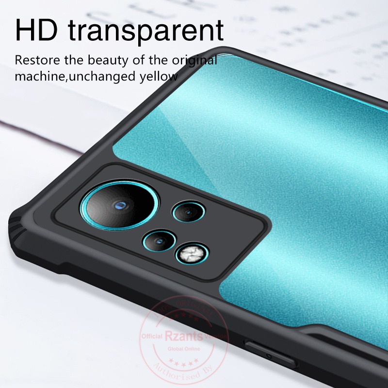 NEW PAKET 2IN1 Infinix Note 11 NFC Soft Hard Case Fusion ShockProof Free Anti Gores Layar High Quality Protector Screen Handphone