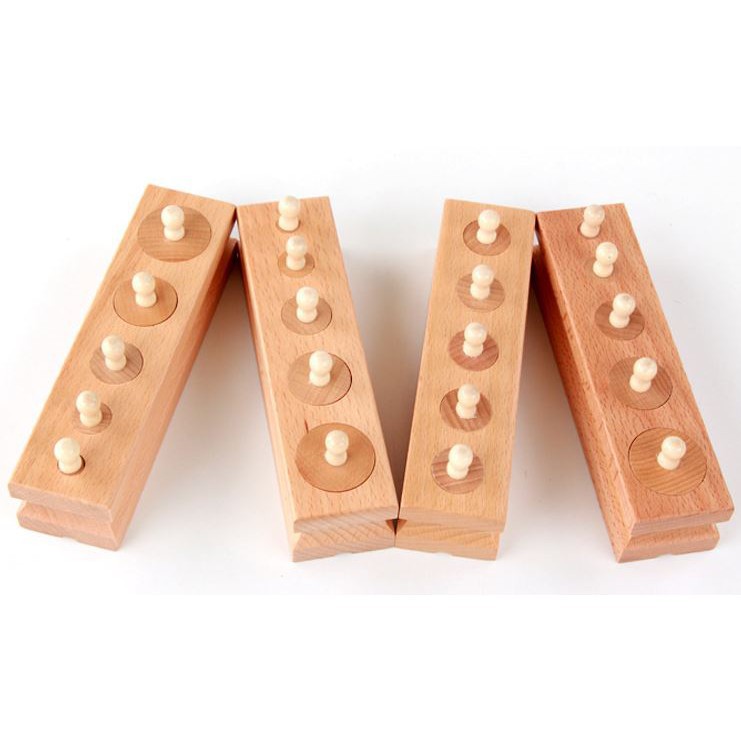 Gober - Mainan Montessori Cylinder Socket / Soket Silinder