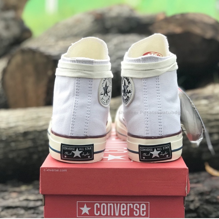 Sepatu Converse All Star 70s High Egret White