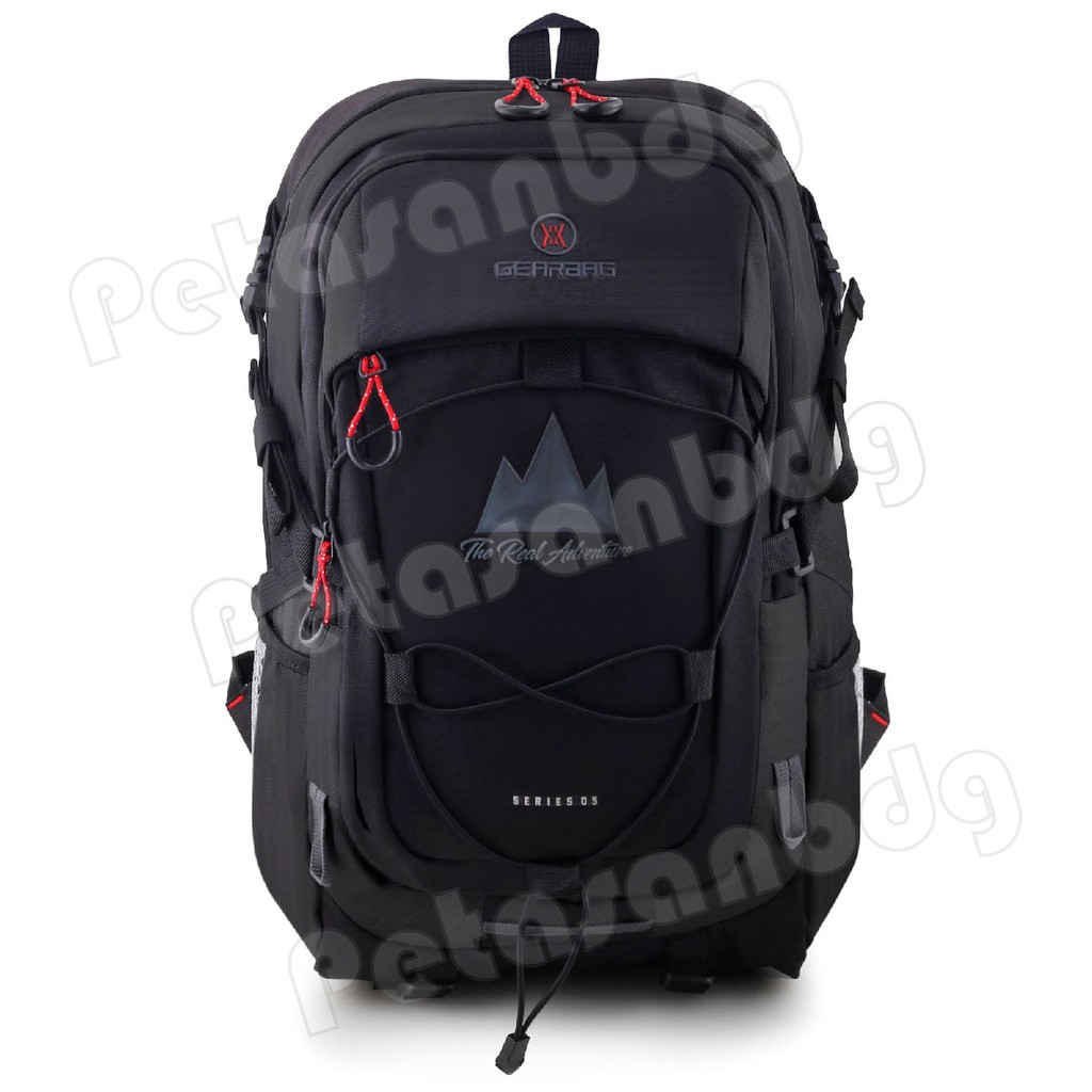 PTS Tas Ransel Gear Bag 13089 - The Real Adventure .PTS Laptop Backpack 13089 + FREE Raincover