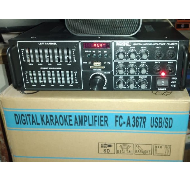 Ampli original JACKRODWELL ampli bluetooth Power Amplifier bluetoot Equalizer mixer bluetot karaoke