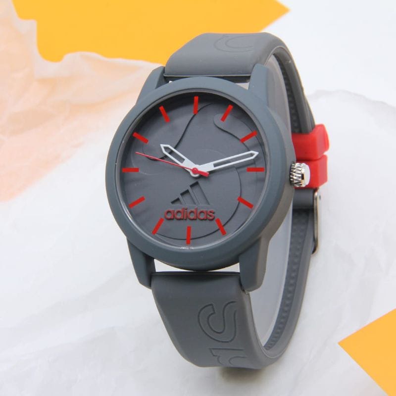 Jam Tangan Casual/Sporty Unisex Pria Wanita ADS Pusaran Rubber/Karet