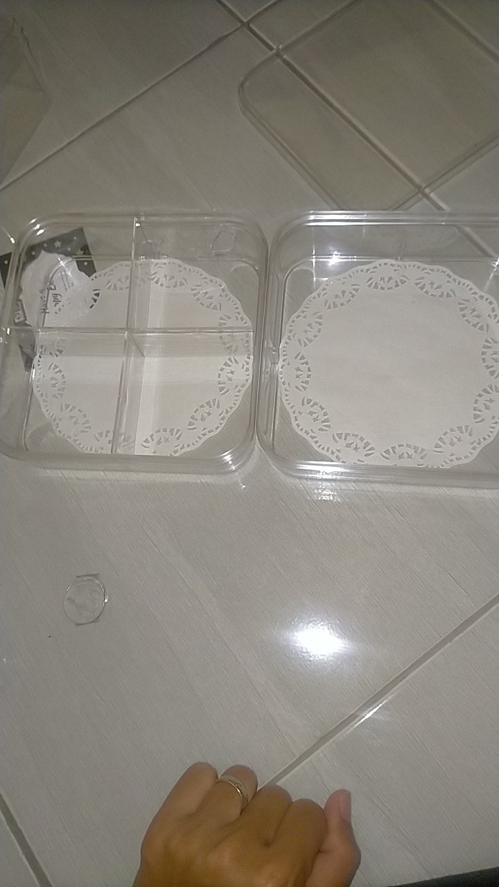 Toples Sekat 4 Toples Nuai Sn818 Toples Nuai Sn 818 Sekat Empat Toples Kue Lebaran Toples Sekat 4