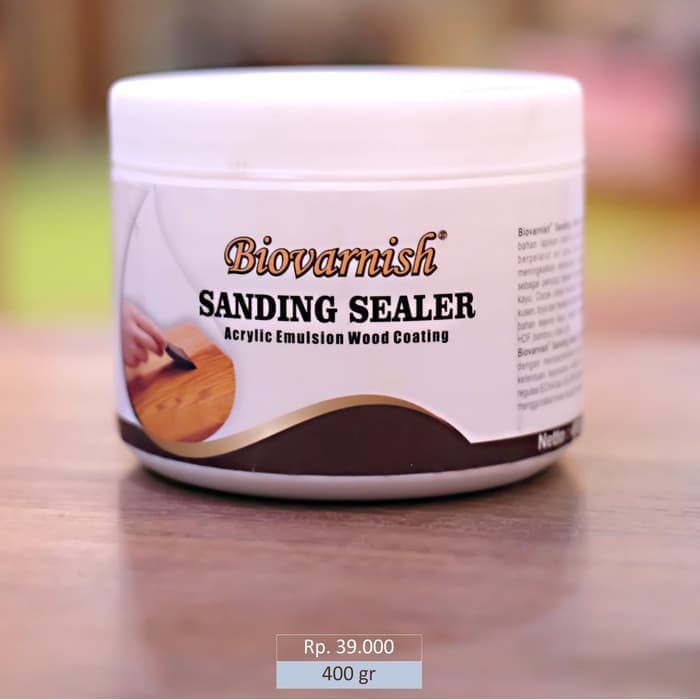 BIOVARNISH SANDING SEALER MINI CAN / CUP 400 G