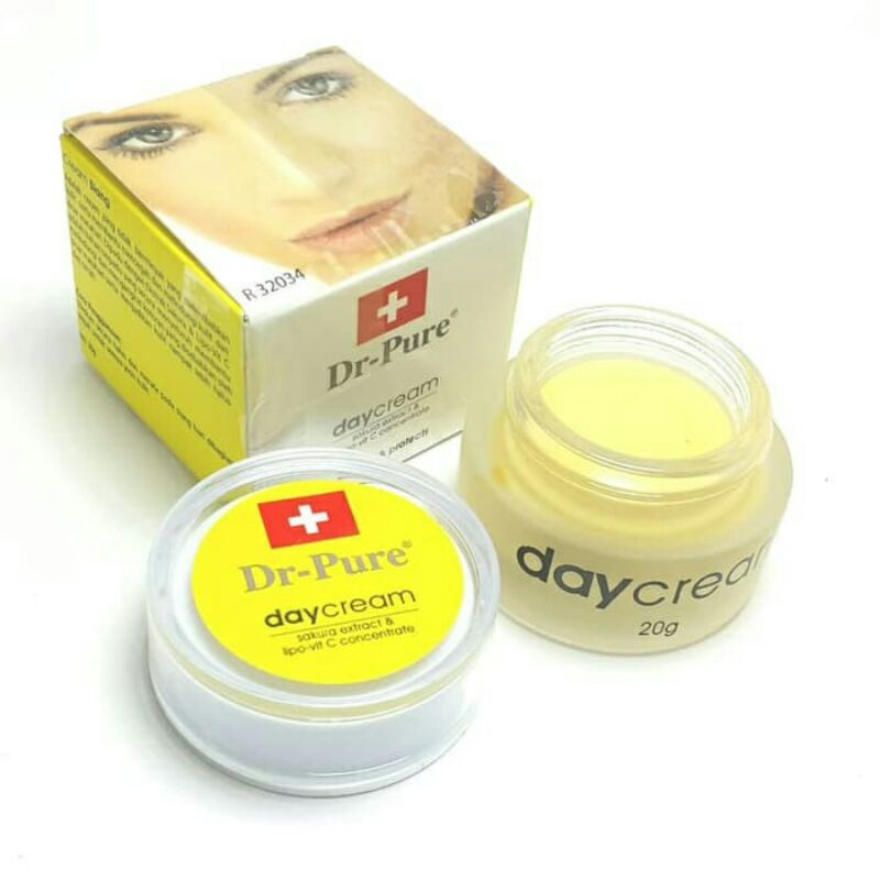 Dr Pure Day Cream 20gr Original Bpom SPF25 PA+++