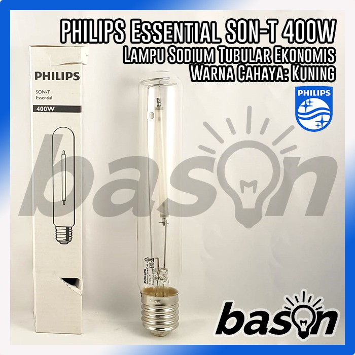 PHILIPS SON-T Essential 400W E40 - Lampu Sodium