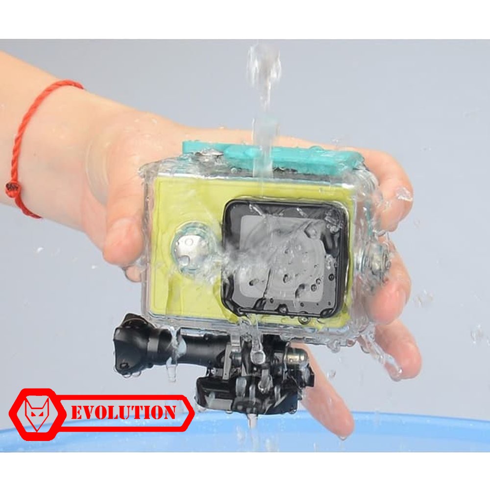 Waterproof Case Mika, Yi Camera, Casing Mika waterproof Buat Yi camera Dll, Evolution GEar, Evo Gear