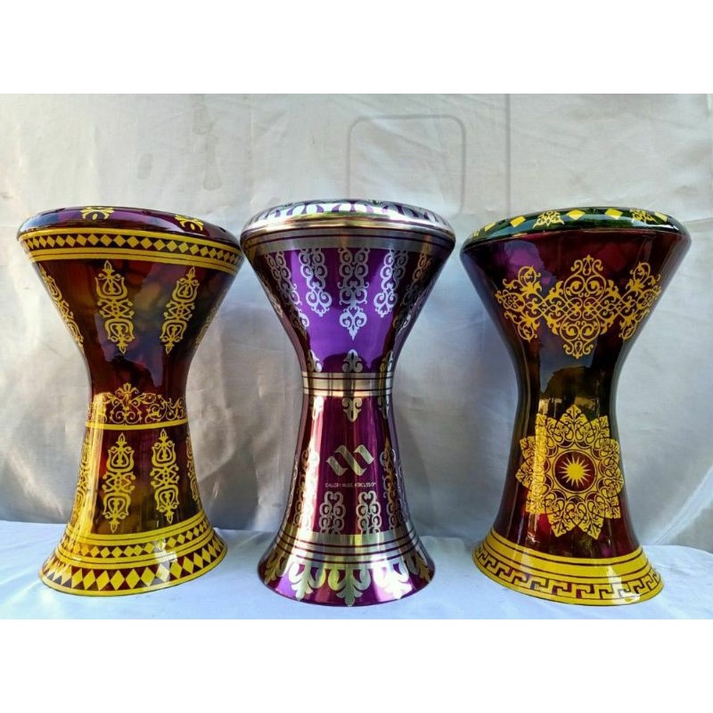 Darbuka Dumbuk Calti Calty 8 In Inch Inci Mika Power Beat Murah Free Tas Ransel + Plus Kunci L Lengk