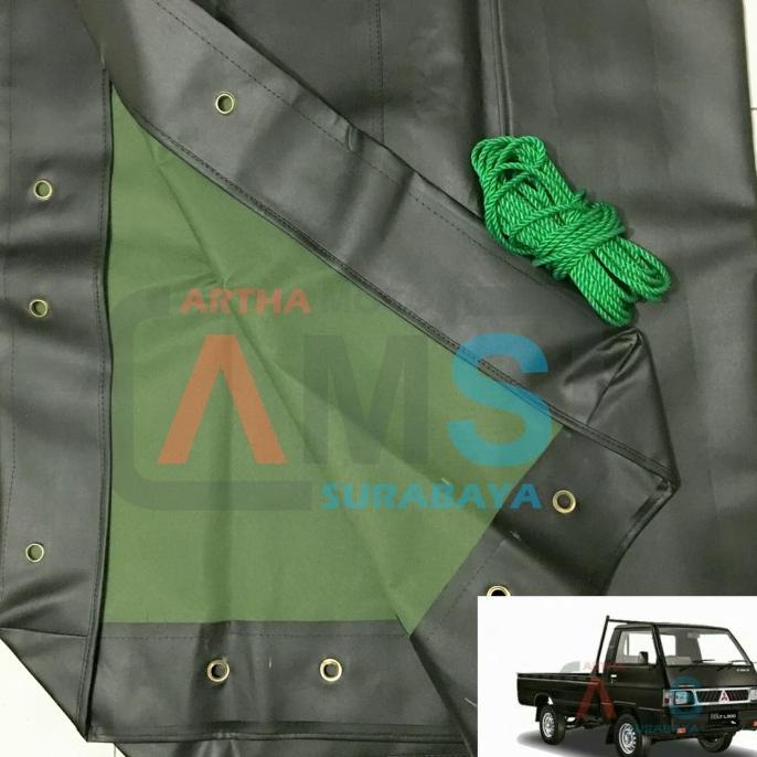 populer] Terpal Bak Belakang Mitsubishi L300 Pickup / Pick Up + Tali Tampar