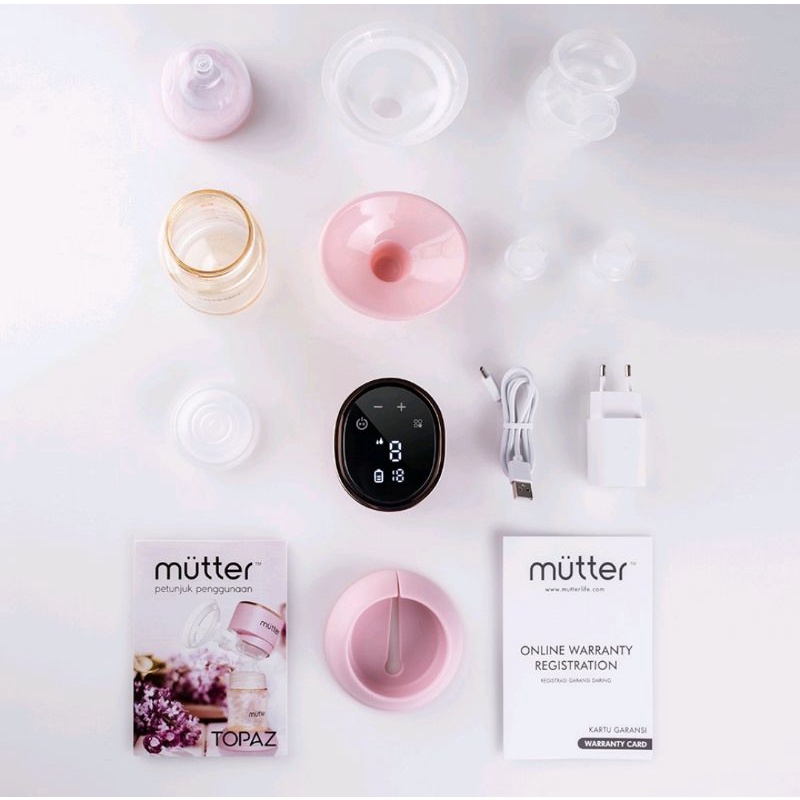 MUTTER TOPAZ Pompa ASI Elektrik Integrated Breast Pump