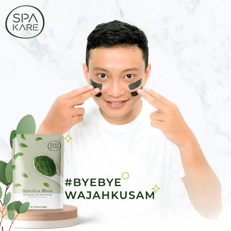 SPAKARE SPIRULINA MASK