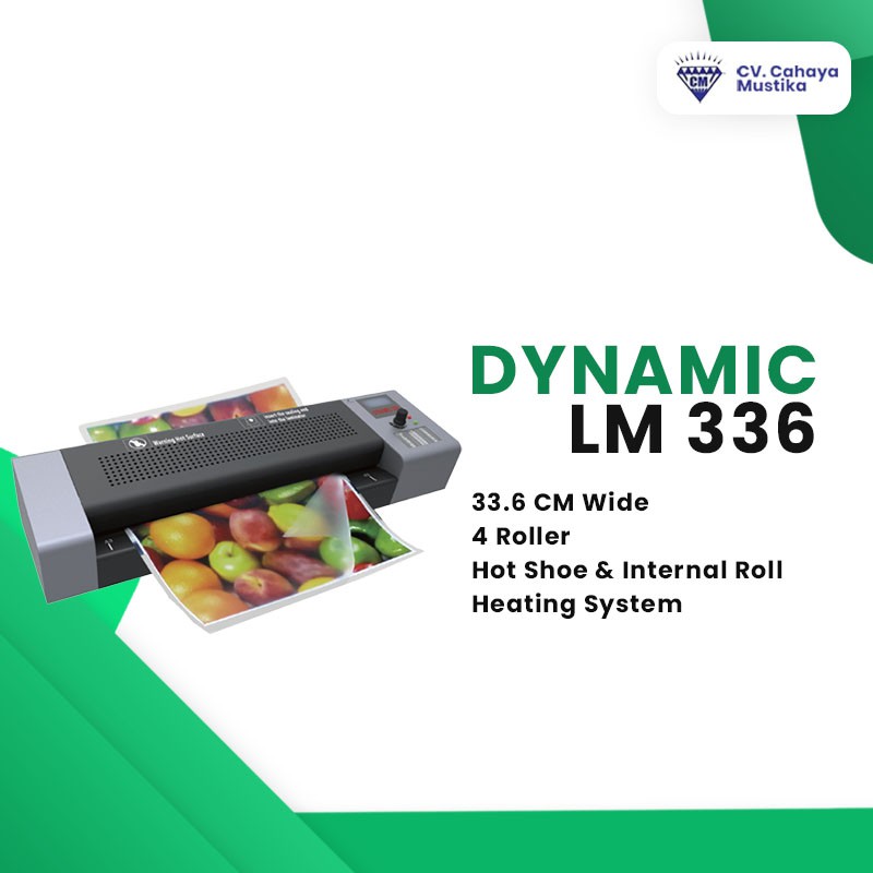 

Jual Mesin Laminating Malang - Binding Mesin Dynamic LM336