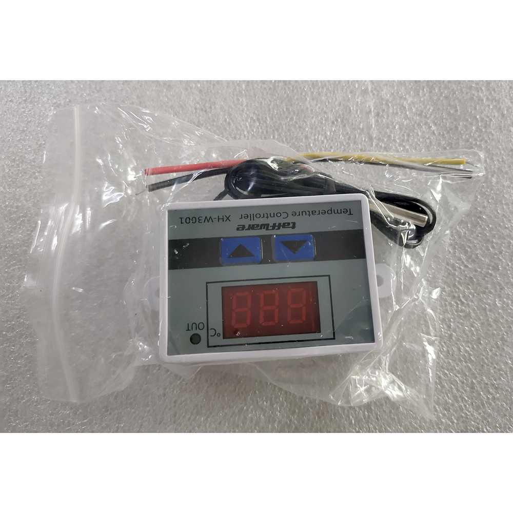 Pengukur Suhu ruangan Digital / Digital Temperature Control Thermostat Microcomputer / Inkubator Pengatur Kontrol Suhu Termometer Ganda 12V 24V 220V Komputer Mikro / Thermostat Digital Penetas Telur Bebek Ayam Burung Puyuh Pengatur Suhu Ruang Murah Ori