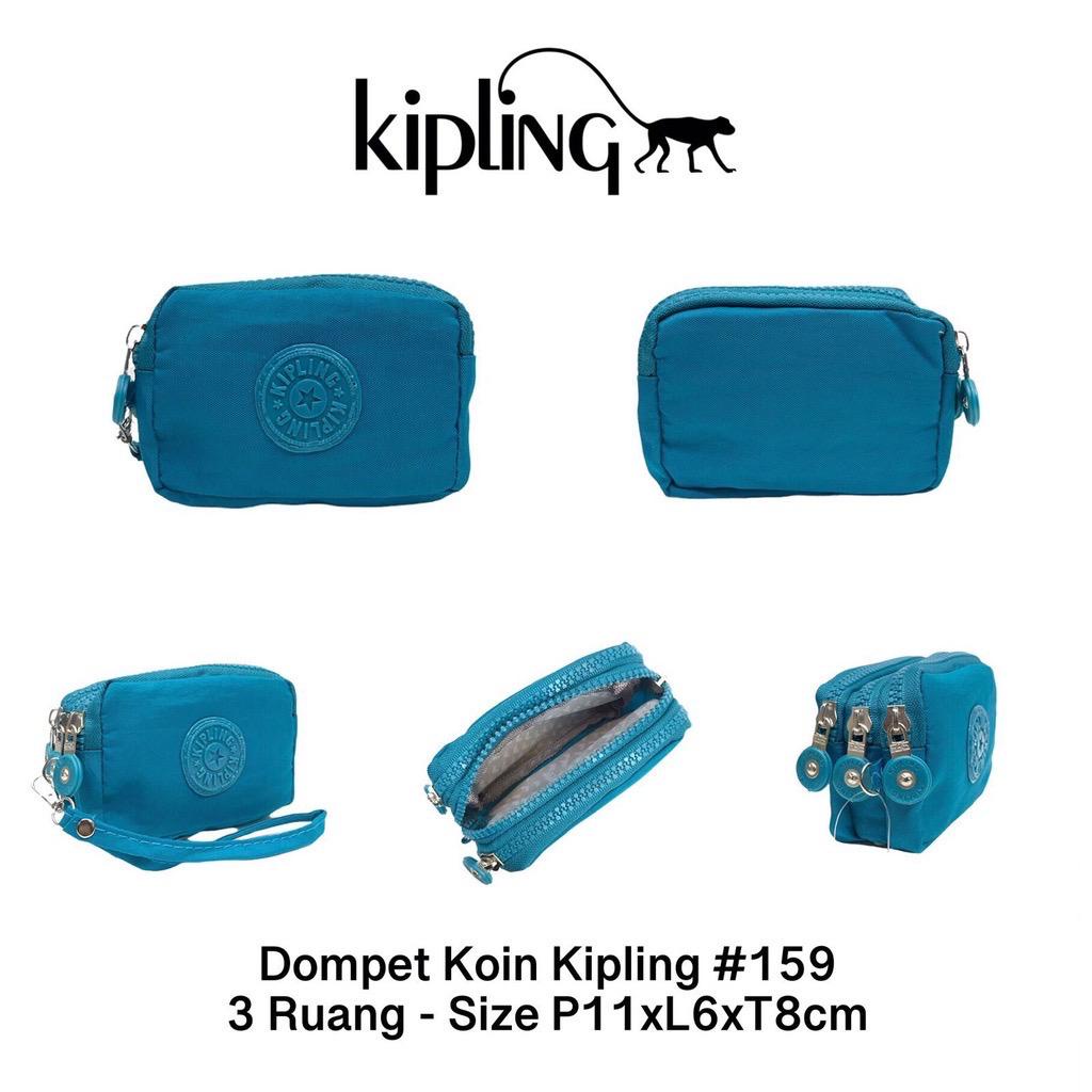 Dompet Koin Kecil Kipling #159 | 3 Resleting