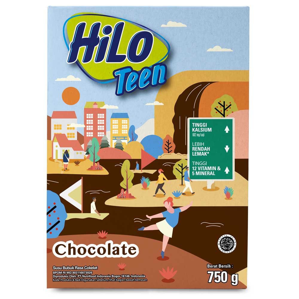 

SUSU HiLo TEEN CHOCOLATE 750 GRAM